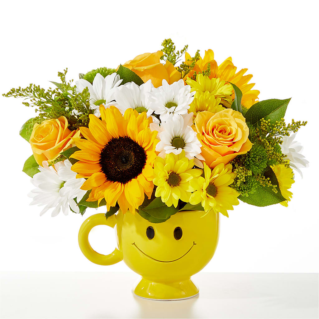 Be Happy Bouquet – Fleuristerie Marie-chantal, Shawinigan PQ