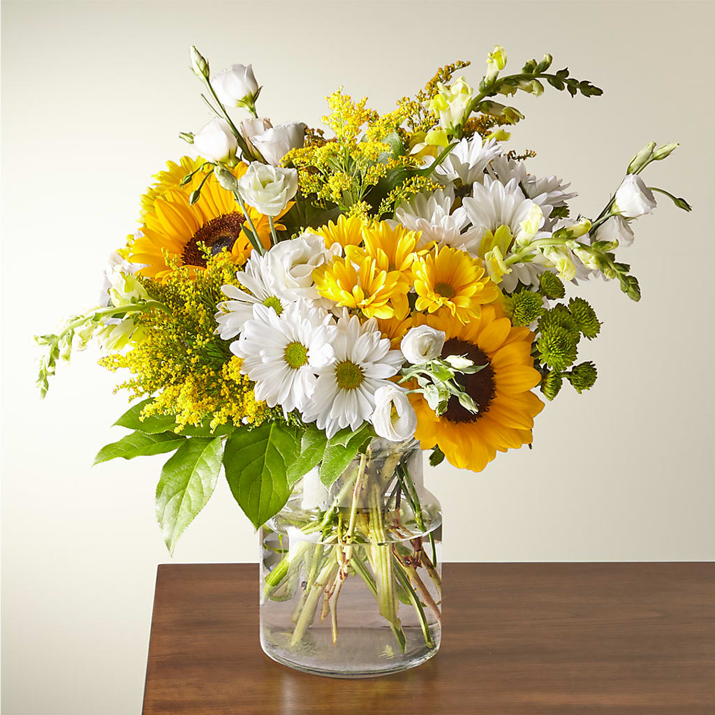 Hello Sunshine Bouquet – Fleuristerie Marie-chantal, Shawinigan PQ