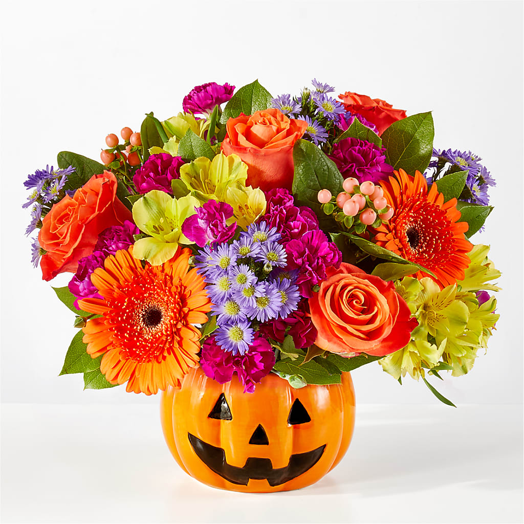 Tricks & Treats Pumpkin – Fleuristerie Marie-chantal, Shawinigan PQ