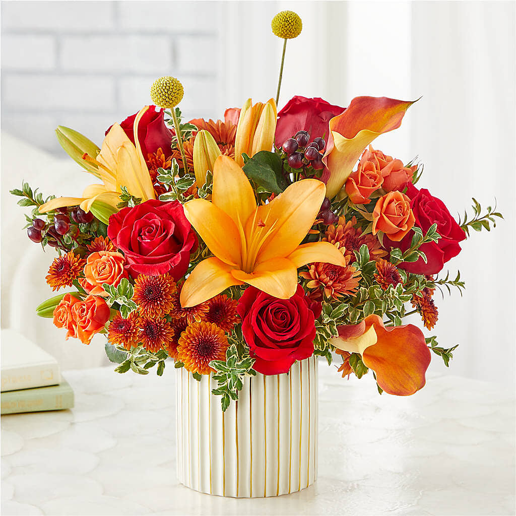 Scarlet Skies Bouquet – Fleuristerie Marie-chantal, Shawinigan PQ