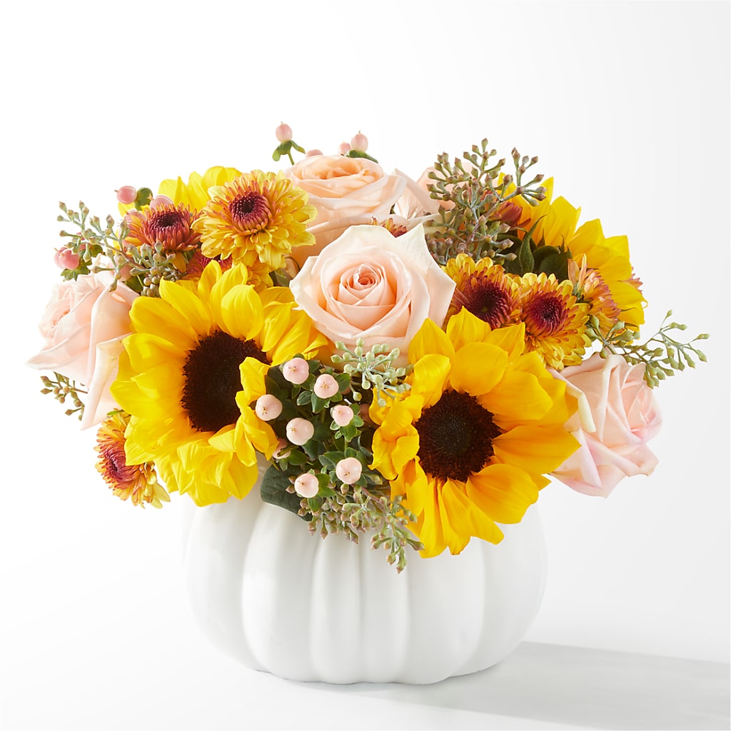 Pumpkin to Talk About Bouquet – Fleuristerie Marie-chantal, Shawinigan PQ