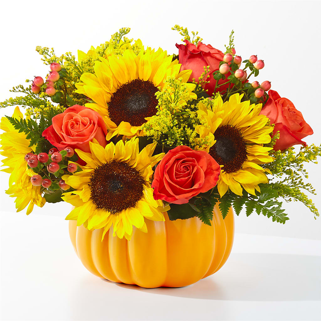Pick of the Patch Pumpkin Bouquet – Fleuristerie Marie-chantal, Shawinigan PQ