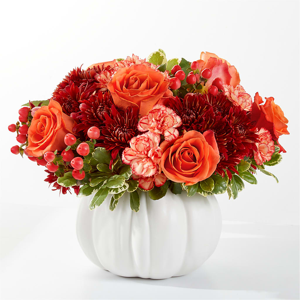 Autumn Air Pumpkin Bouquet – Fleuristerie Marie-chantal, Shawinigan PQ