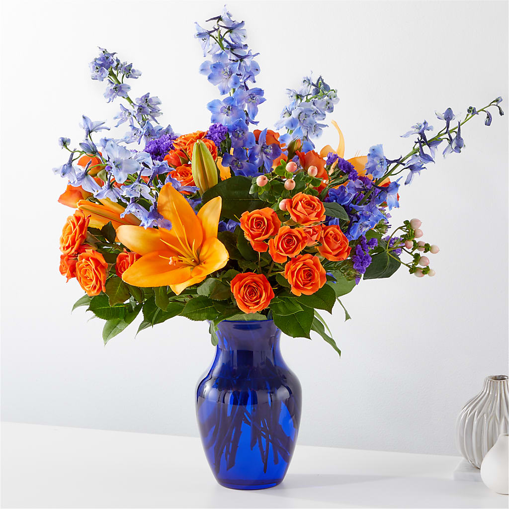 Radiant Citrus Bouquet – Fleuristerie Marie-chantal, Shawinigan PQ