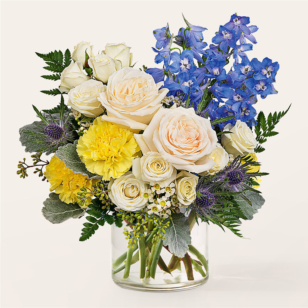 Lemon Sorbet Bouquet – Fleuristerie Marie-chantal, Shawinigan PQ