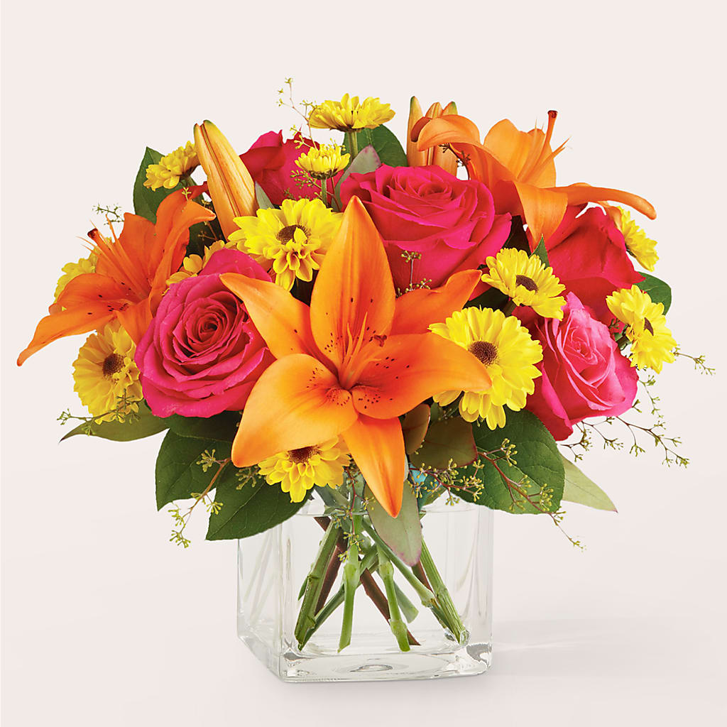 Neon Lights Bouquet – Fleuristerie Marie-chantal, Shawinigan PQ