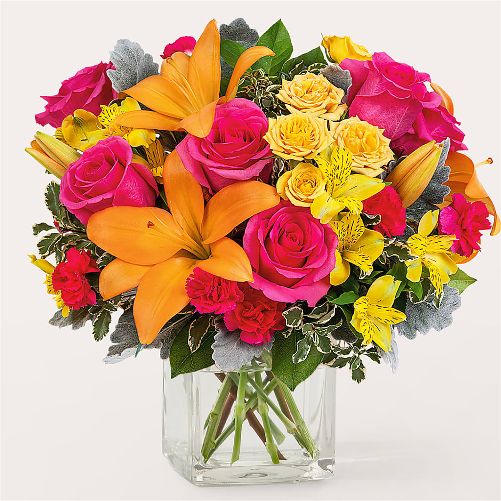 To the Tropics Bouquet – Fleuristerie Marie-chantal, Shawinigan PQ