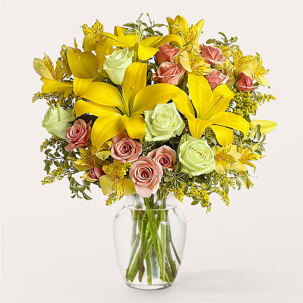Sunburst Bouquet – Fleuristerie Marie-chantal, Shawinigan PQ