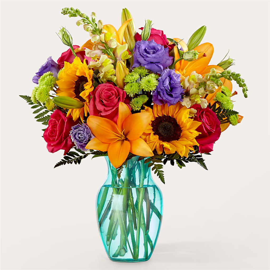 Double Rainbow Bouquet – Fleuristerie Marie-chantal, Shawinigan PQ