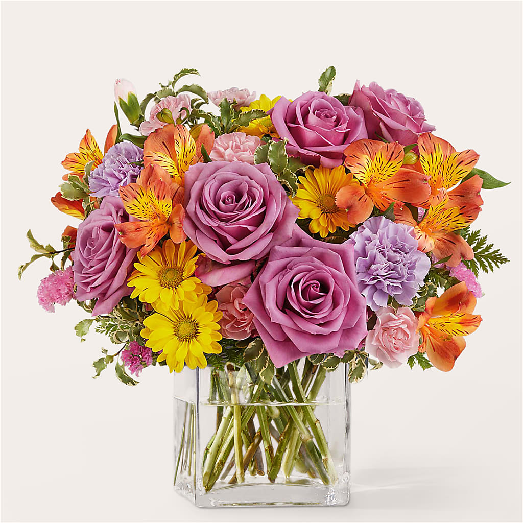 Shades of Happiness Bouquet – Fleuristerie Marie-chantal, Shawinigan PQ
