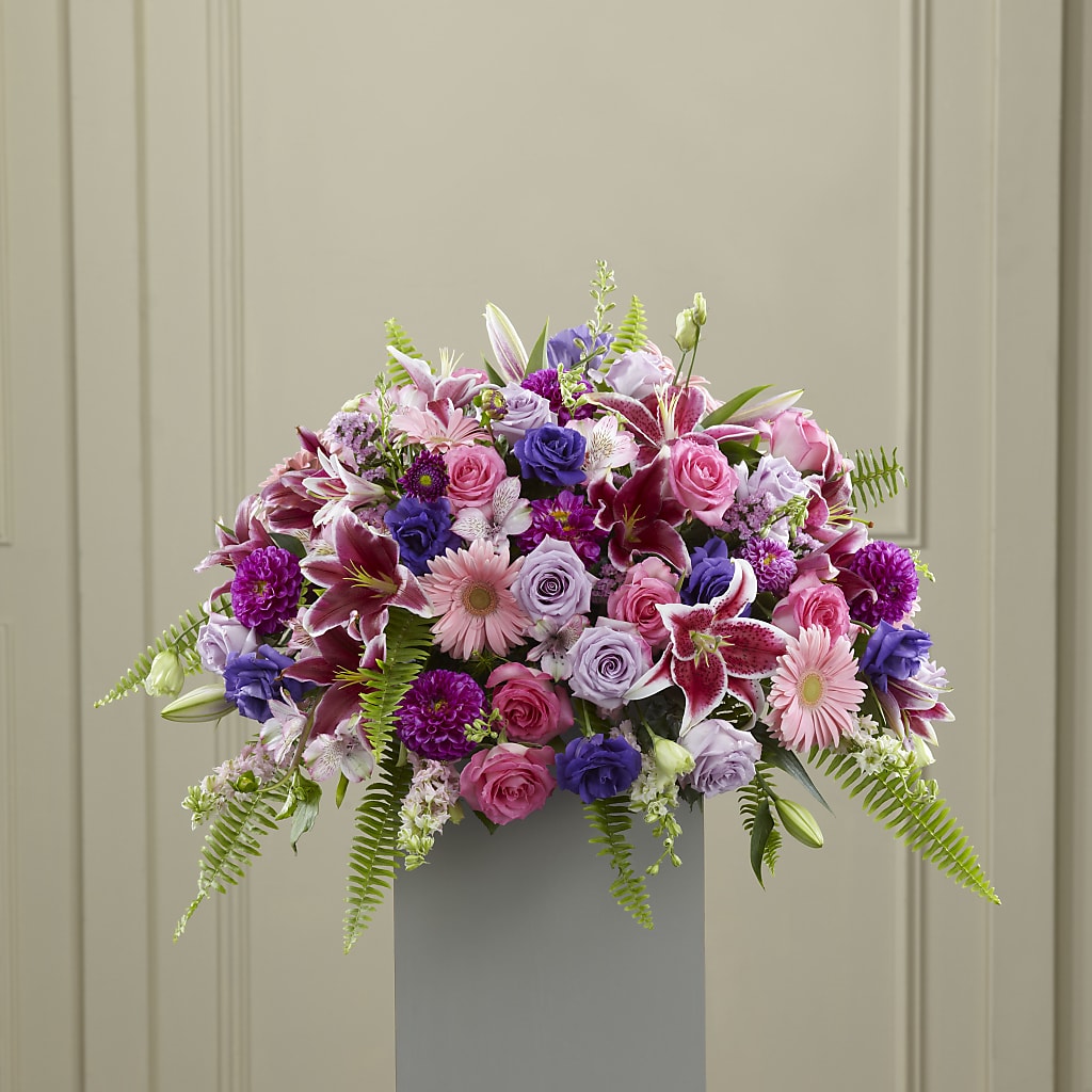 Fare Thee Well Pedestal – Fleuristerie Marie-chantal, Shawinigan PQ