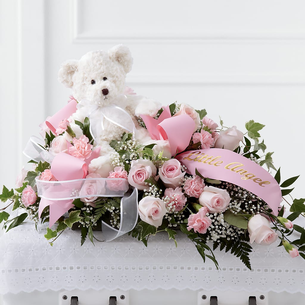 Touch of Sympathy Casket Spray – Fleuristerie Marie-chantal, Shawinigan PQ