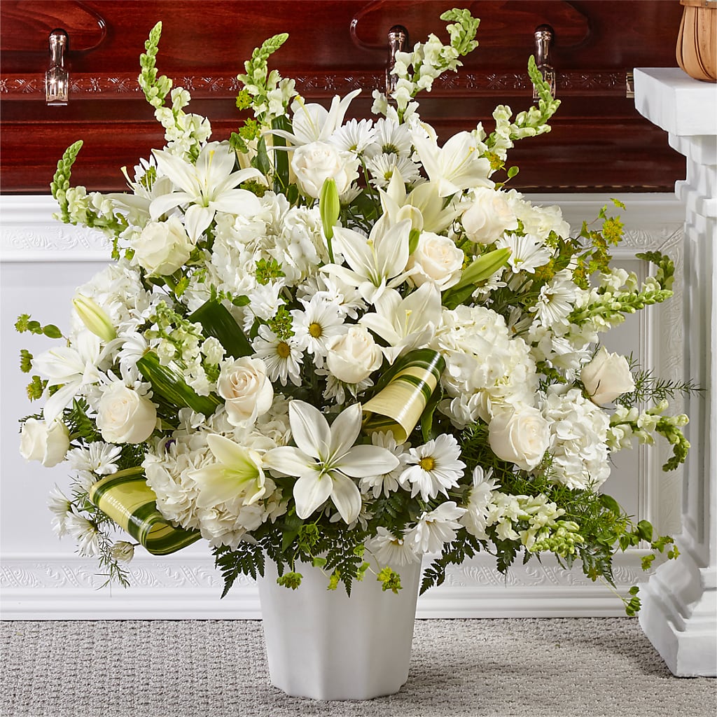 Thoughts of Tranquility Floor Basket – Fleuristerie Marie-chantal, Shawinigan PQ