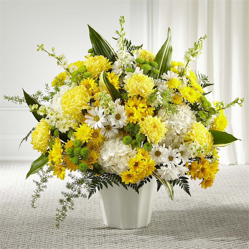 Unity & Grace Floor Basket – Fleuristerie Marie-chantal, Shawinigan PQ