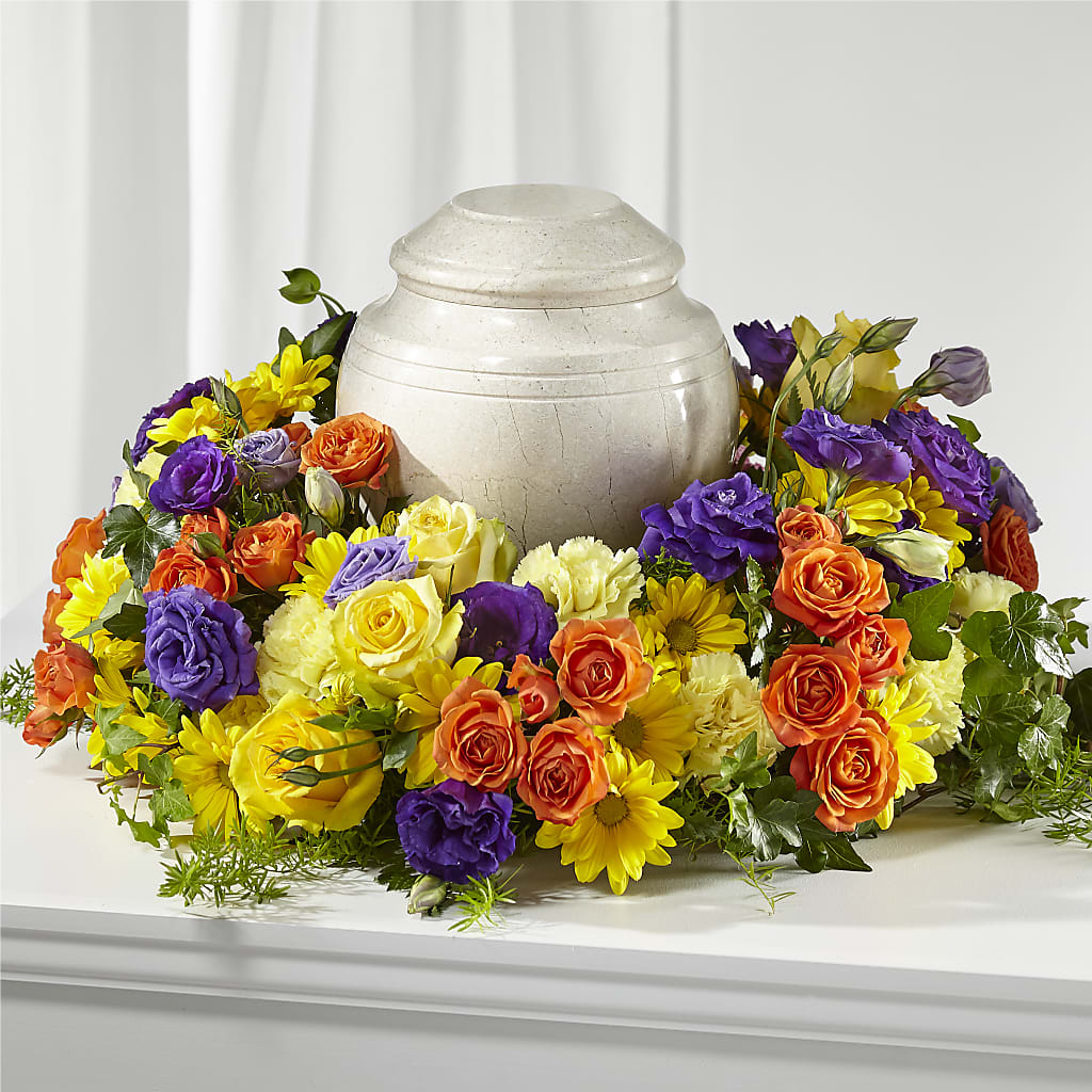Blossoms of Remembrance Cremation Adornment – Fleuristerie Marie-chantal, Shawinigan PQ