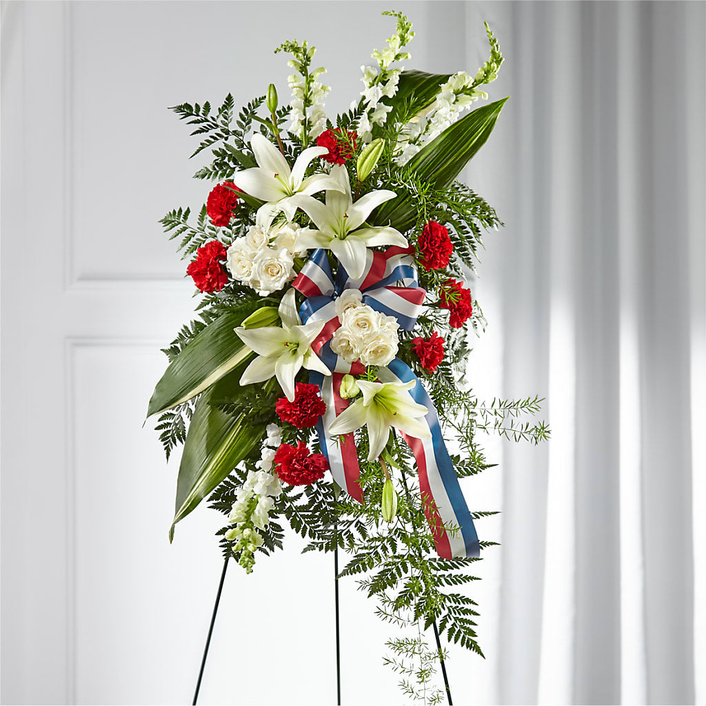Stars of Life Standing Spray – Fleuristerie Marie-chantal, Shawinigan PQ