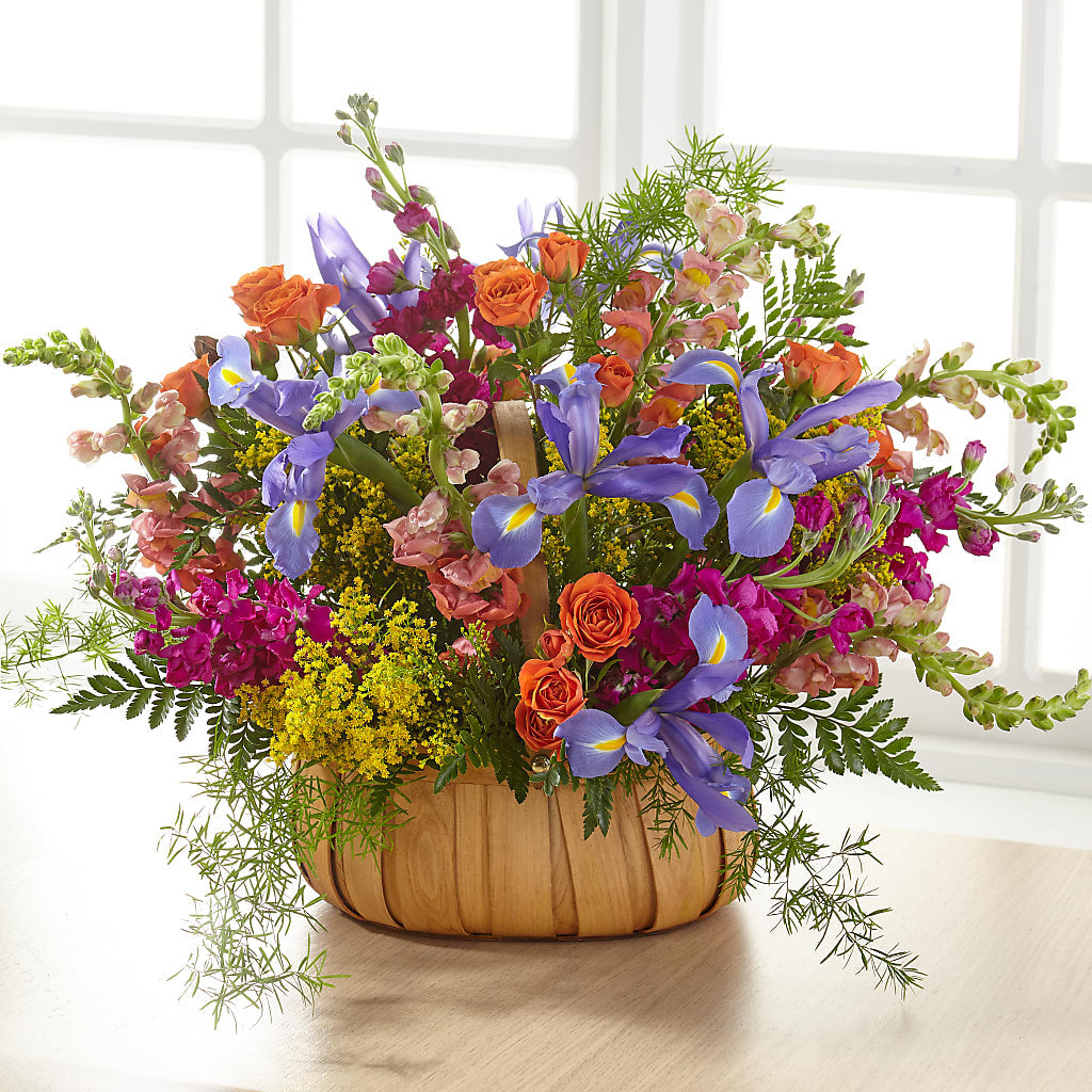 Garden of Life Basket – Fleuristerie Marie-chantal, Shawinigan PQ