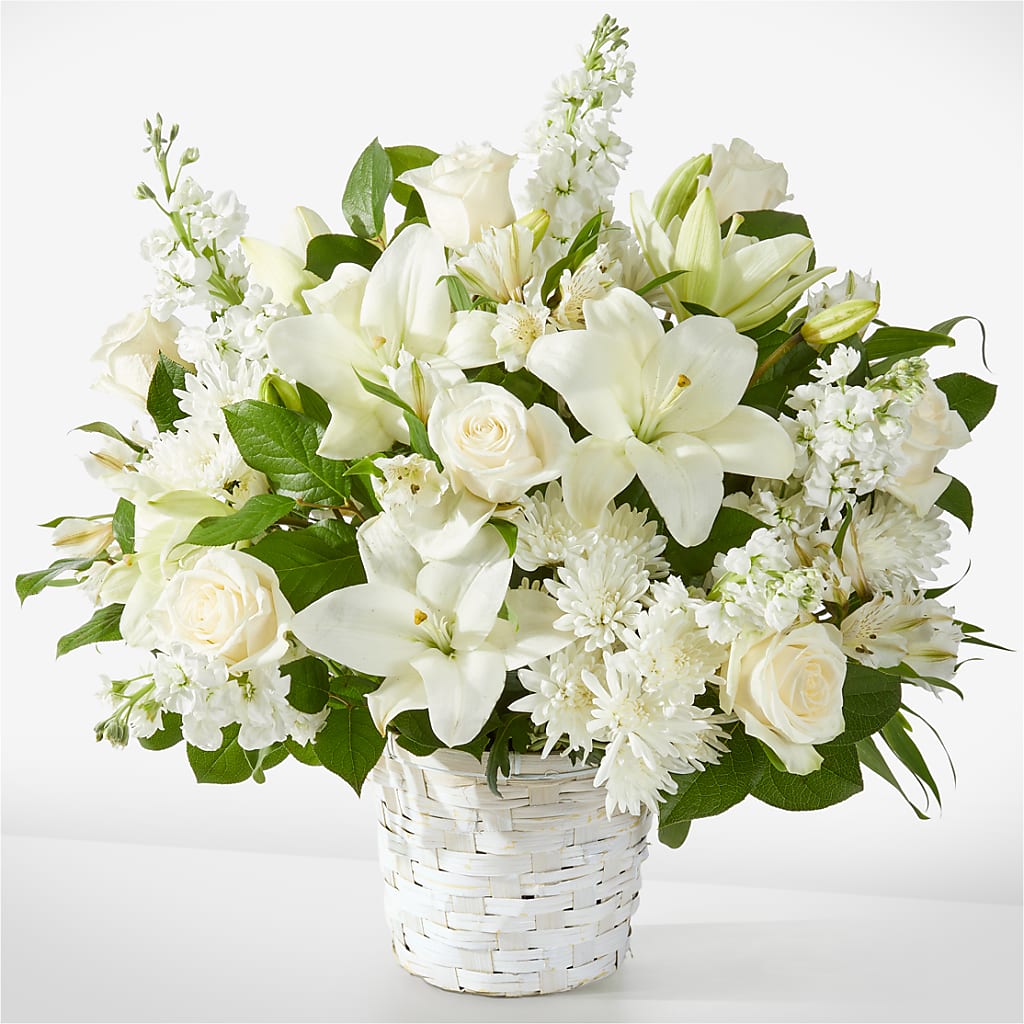 Peaceful Reflections Arrangement – Fleuristerie Marie-chantal, Shawinigan PQ