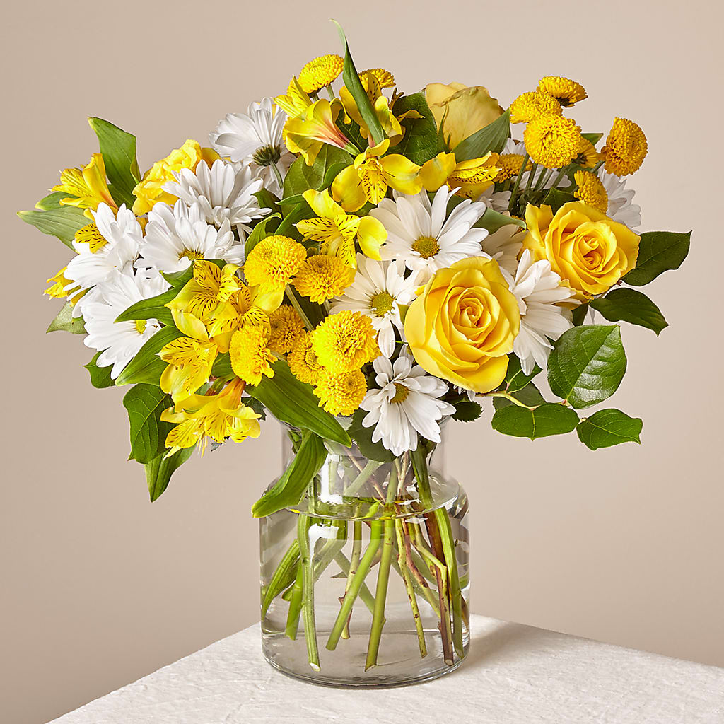 Sunny Sentiments Bouquet – Fleuristerie Marie-chantal, Shawinigan PQ
