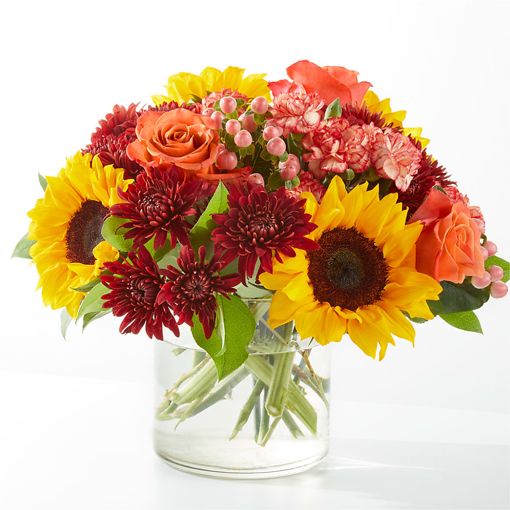 September Sunset Bouquet – Fleuristerie Marie-chantal, Shawinigan PQ