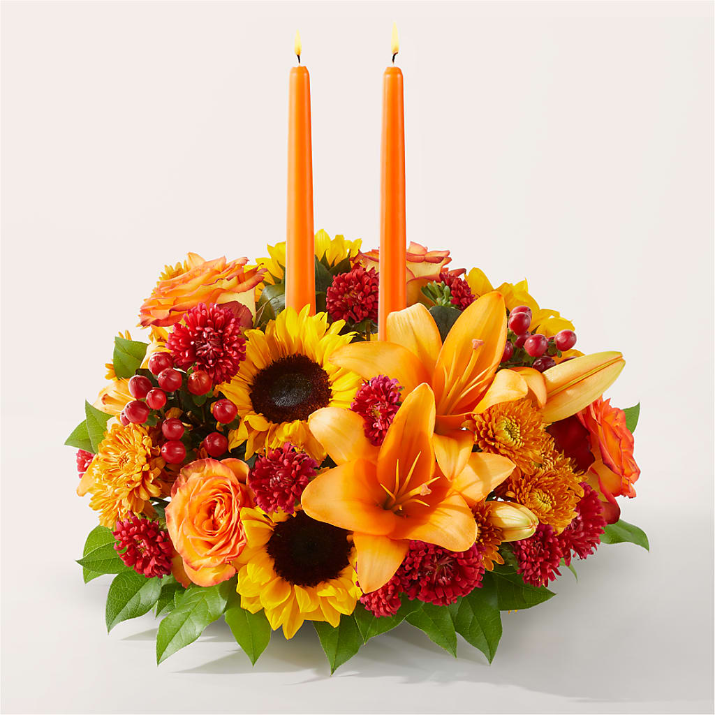 Grateful Centerpiece – Fleuristerie Marie-chantal, Shawinigan PQ