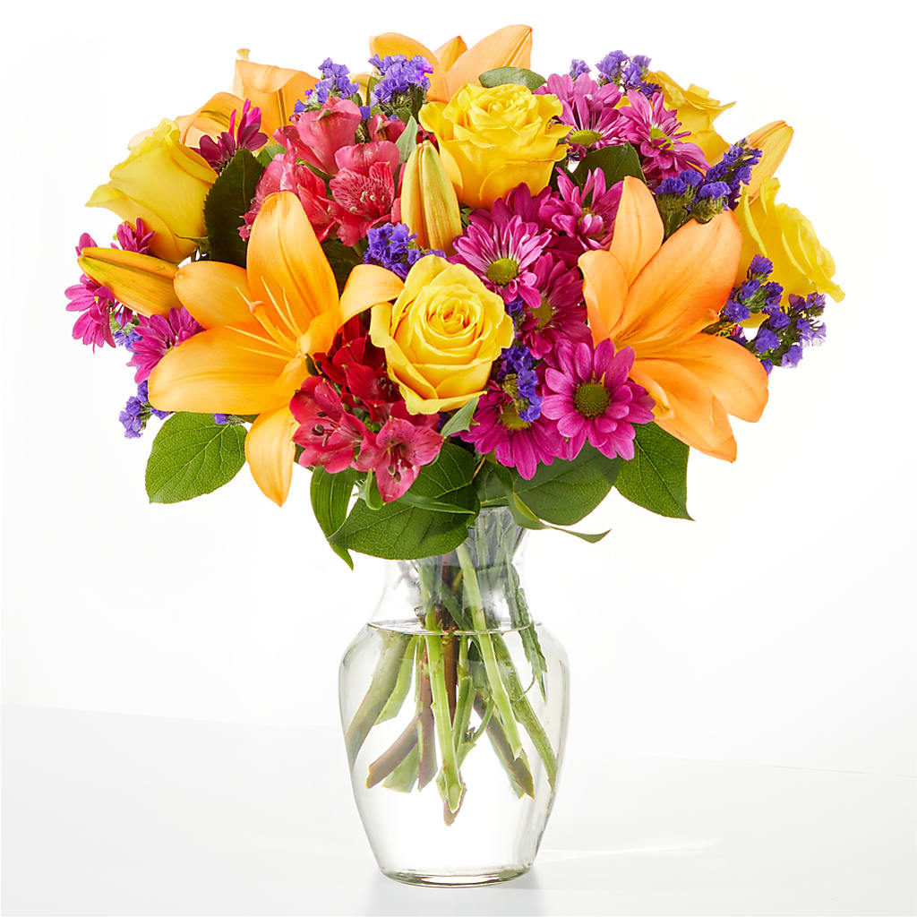 Colorful Visions Bouquet – Fleuristerie Marie-chantal, Shawinigan PQ