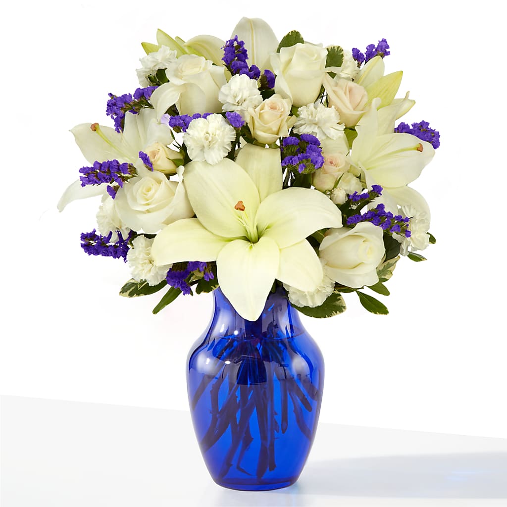Sapphire Rush Bouquet – Fleuristerie Marie-chantal, Shawinigan PQ