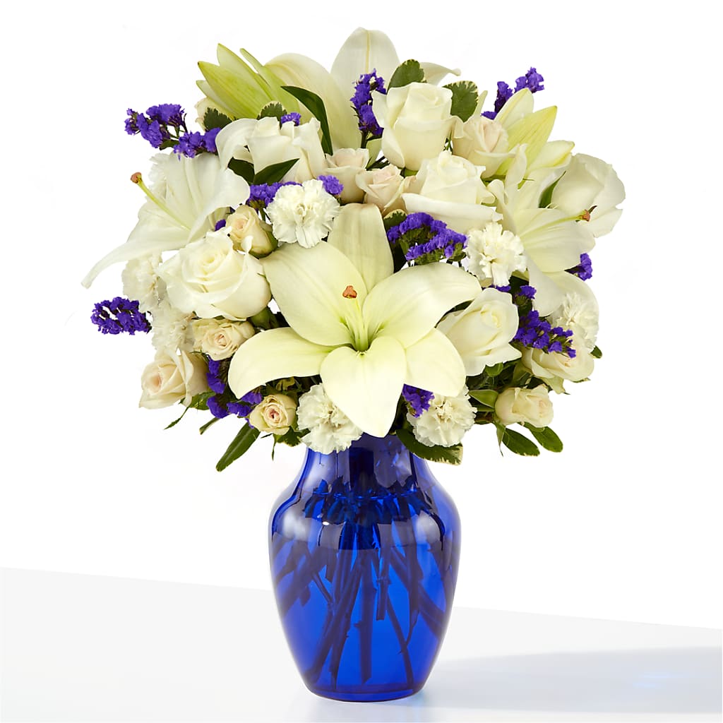 Sapphire Rush Bouquet – Fleuristerie Marie-chantal, Shawinigan PQ