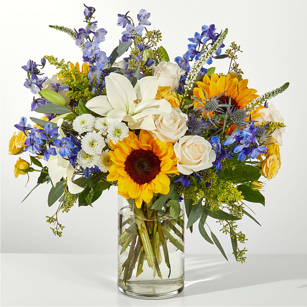 Wonderfully Sunny Bouquet – Fleuristerie Marie-chantal, Shawinigan PQ