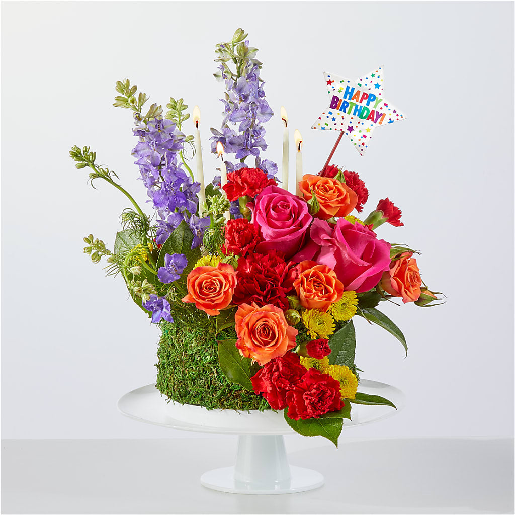 Best Year Yet Floral Cake – Fleuristerie Marie-chantal, Shawinigan PQ