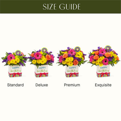 Birthday Brights Bouquet –  Fleuristerie Marie-chantal, Shawinigan PQ