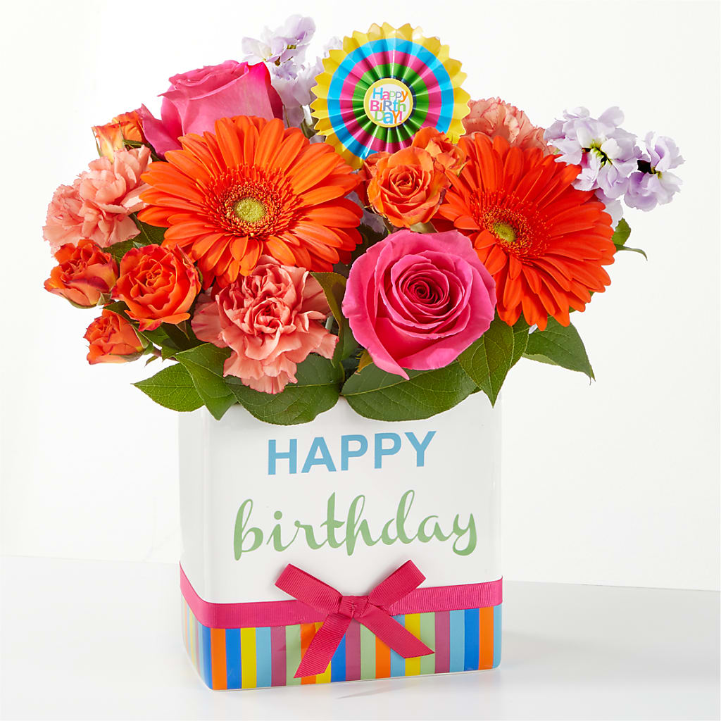 Birthday Surprise Bouquet –  Fleuristerie Marie-chantal, Shawinigan PQ