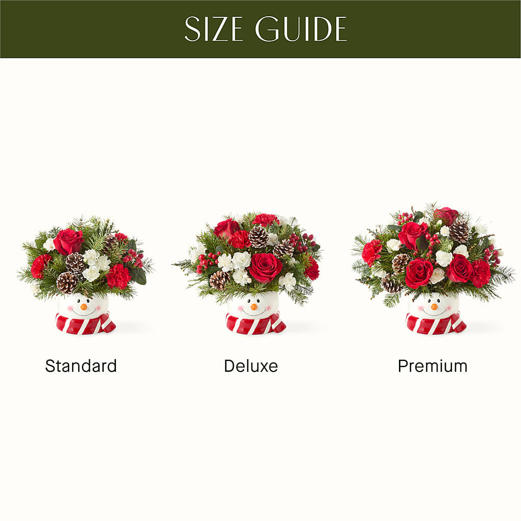Jolly Snowman Bouquet –  Fleuristerie Marie-chantal, Shawinigan PQ