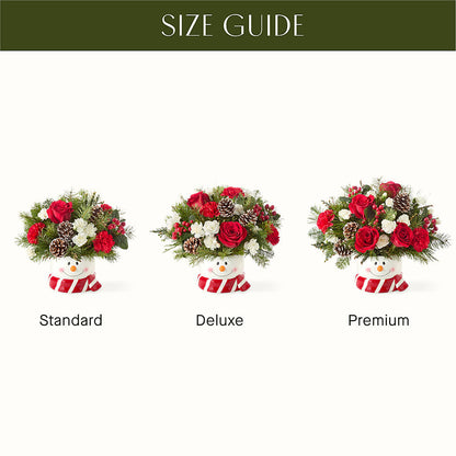 Jolly Snowman Bouquet –  Fleuristerie Marie-chantal, Shawinigan PQ