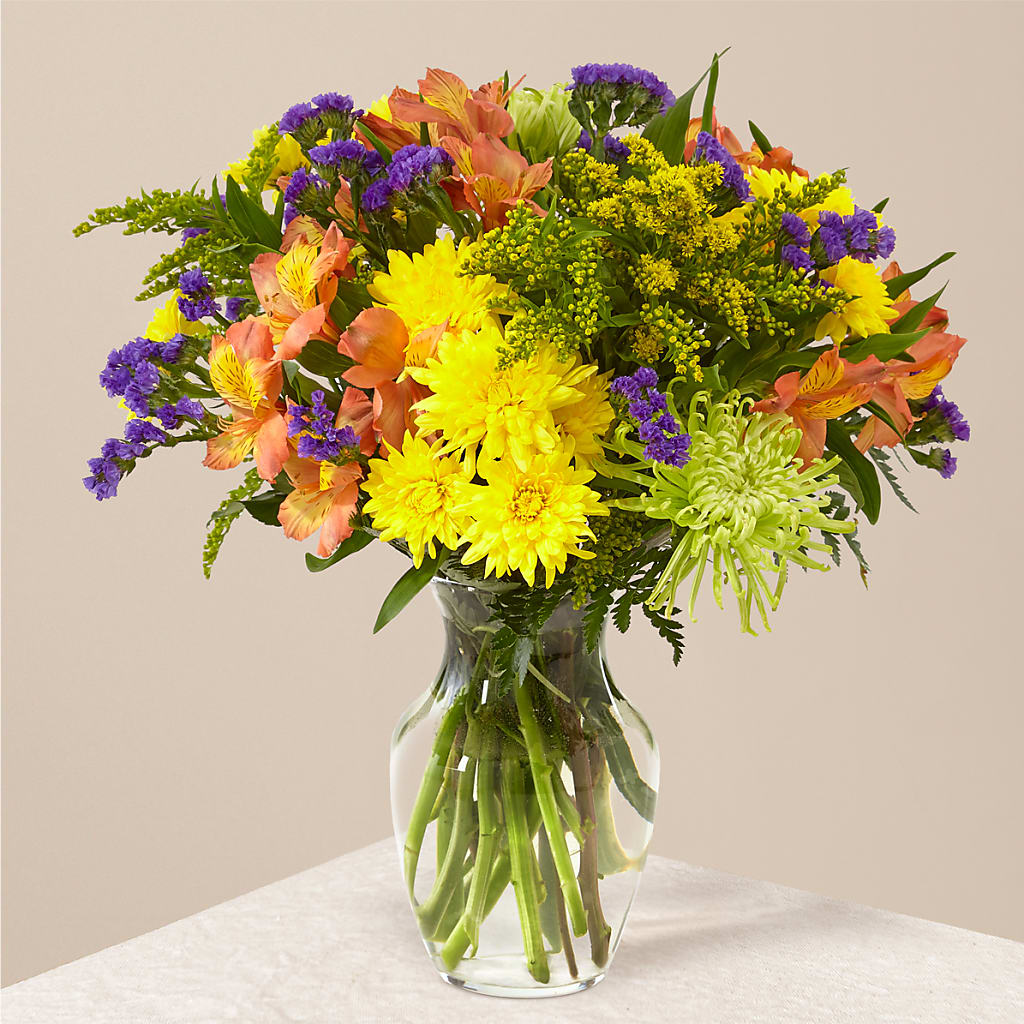 Marmalade Skies Bouquet –  Fleuristerie Marie-chantal, Shawinigan PQ