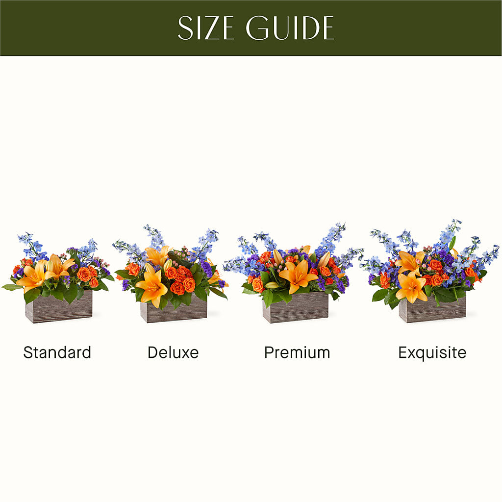 Radiant Citrus Box Bouquet –  Fleuristerie Marie-chantal, Shawinigan PQ