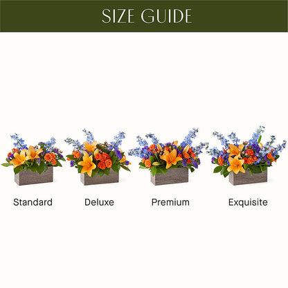 Radiant Citrus Box Bouquet –  Fleuristerie Marie-chantal, Shawinigan PQ