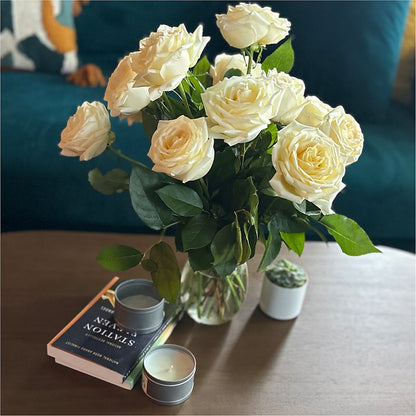 Long Stem Yellow Rose Bouquet –  Fleuristerie Marie-chantal, Shawinigan PQ