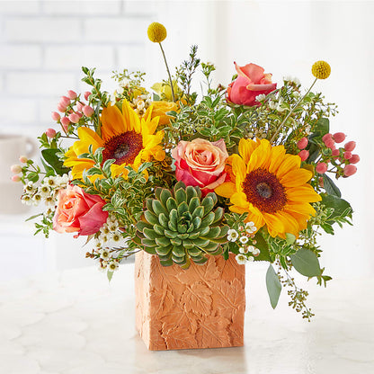 Sunflower Season Bouquet –  Fleuristerie Marie-chantal, Shawinigan PQ