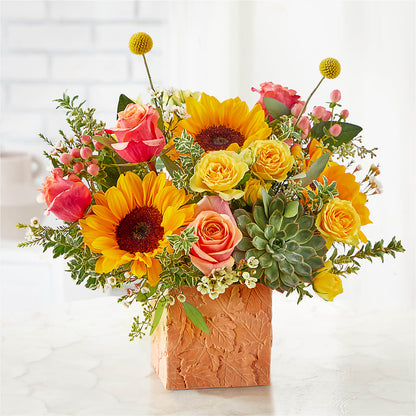 Sunflower Season Bouquet –  Fleuristerie Marie-chantal, Shawinigan PQ