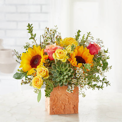 Sunflower Season Bouquet –  Fleuristerie Marie-chantal, Shawinigan PQ
