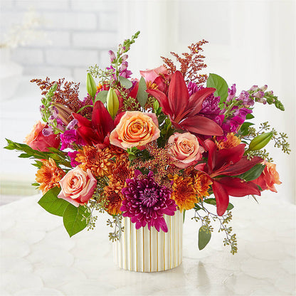 Burgundy Landscape Bouquet –  Fleuristerie Marie-chantal, Shawinigan PQ