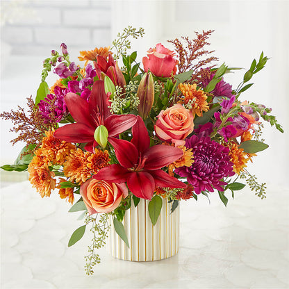 Burgundy Landscape Bouquet –  Fleuristerie Marie-chantal, Shawinigan PQ