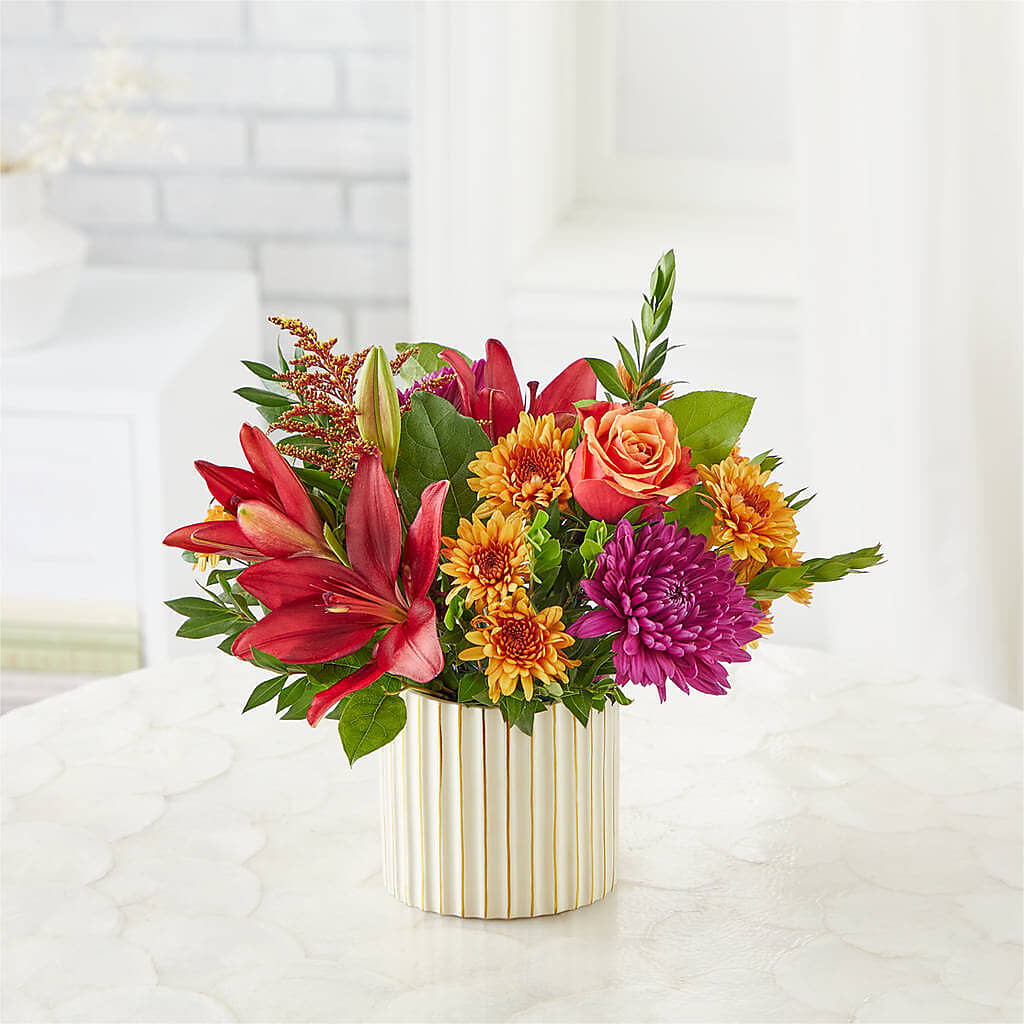 Burgundy Landscape Bouquet –  Fleuristerie Marie-chantal, Shawinigan PQ