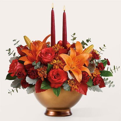 Fruits of Fall Centerpiece –  Fleuristerie Marie-chantal, Shawinigan PQ
