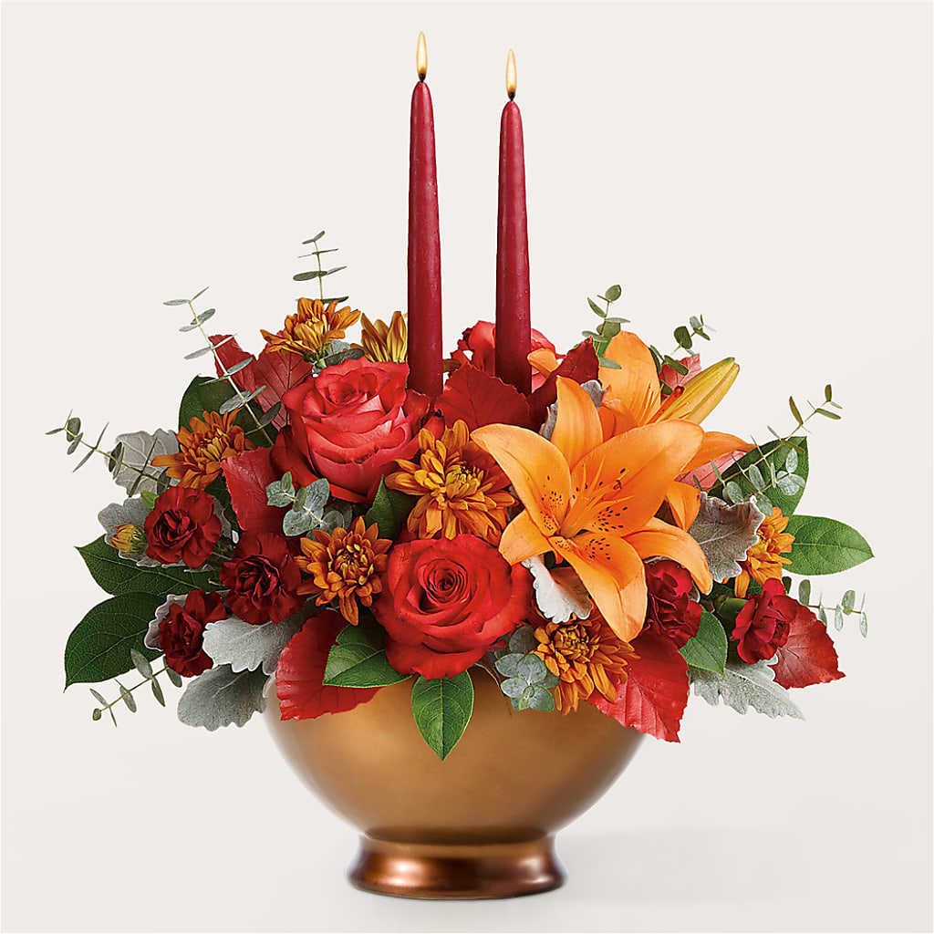 Fruits of Fall Centerpiece –  Fleuristerie Marie-chantal, Shawinigan PQ