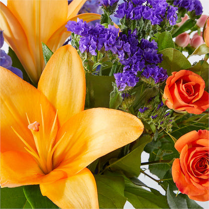 Radiant Citrus Bouquet –  Fleuristerie Marie-chantal, Shawinigan PQ