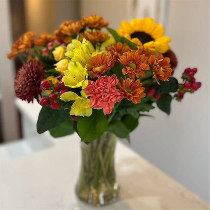 Fall Delight – A Florist Original –  Fleuristerie Marie-chantal, Shawinigan PQ