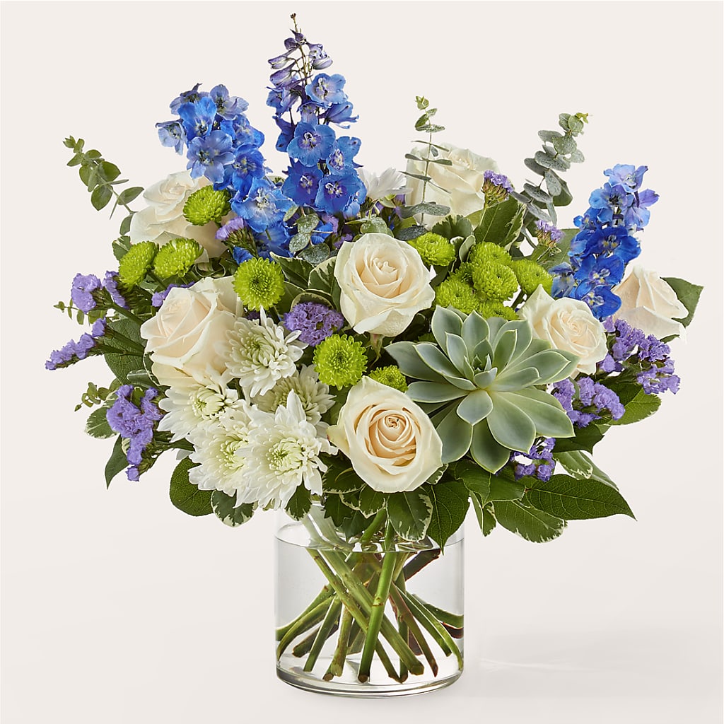 Cerulean Waves Bouquet –  Fleuristerie Marie-chantal, Shawinigan PQ