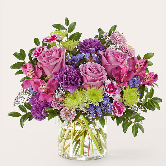Glass Half Full Bouquet –  Fleuristerie Marie-chantal, Shawinigan PQ